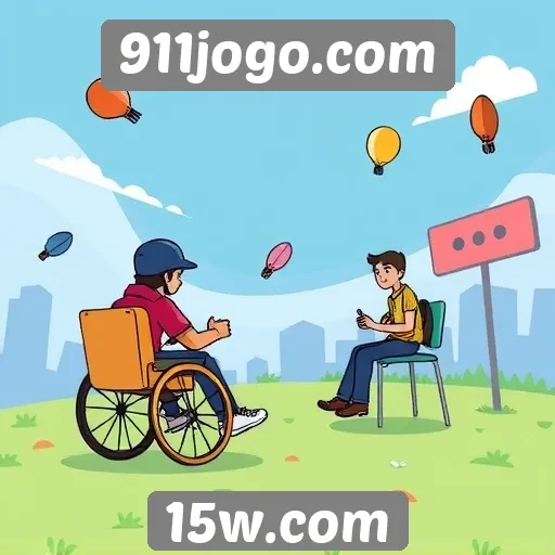 Acessibilidade e inclusão no site 911jogo para novos jogadores