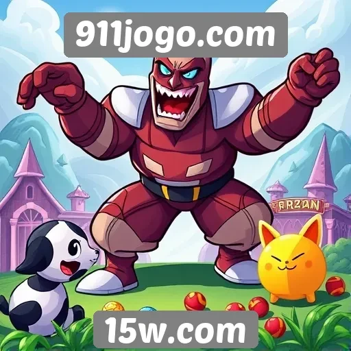 A diversidade de jogos no 911jogo.com