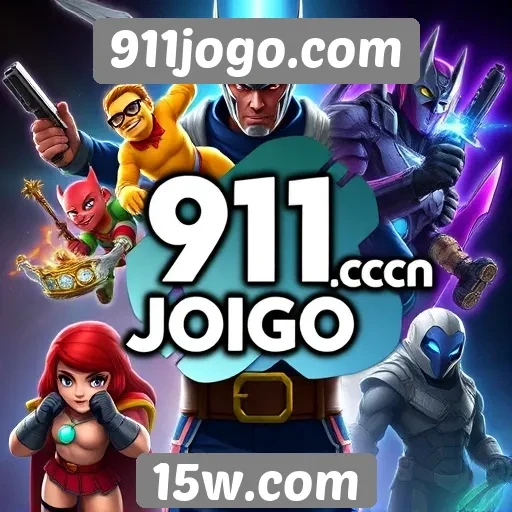 Diversidade de gêneros disponíveis no 911jogo.com